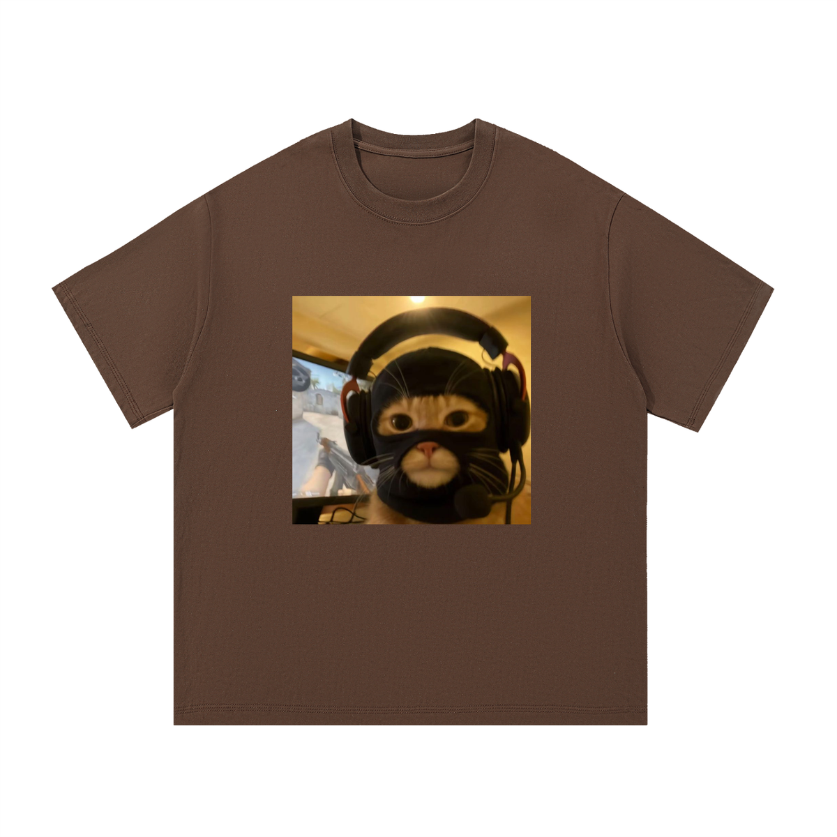 COUINTER STRIKE CAT SHIRT