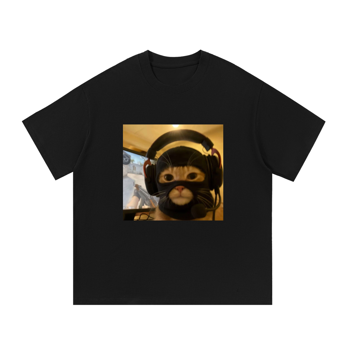 COUINTER STRIKE CAT SHIRT